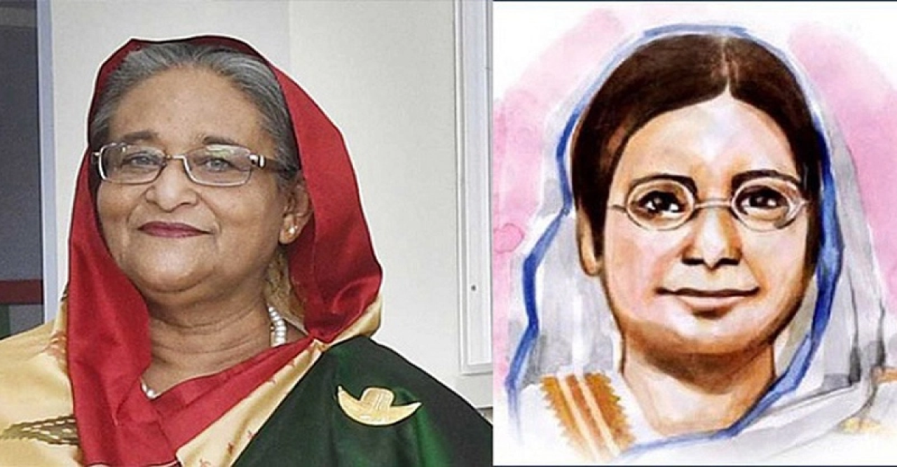 ৫ নারীর হাতে বেগম রোকেয়া পদক তুলে দিলেন প্রধানমন্ত্রী