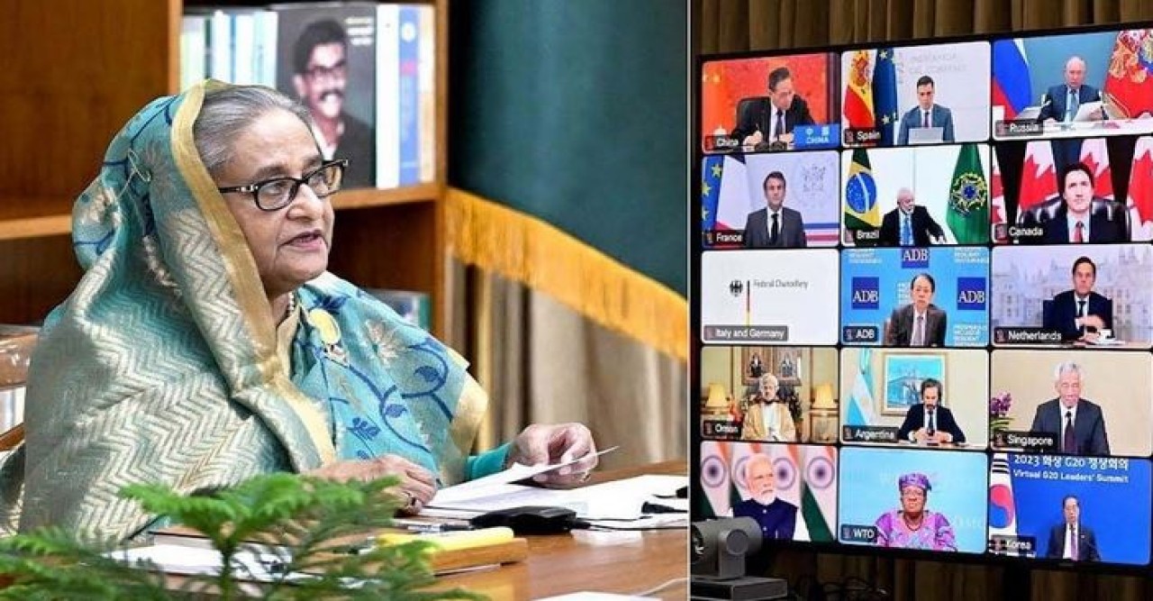 বিশ্ব বাঁচাতে যুদ্ধকে না বলুন : প্রধানমন্ত্রী