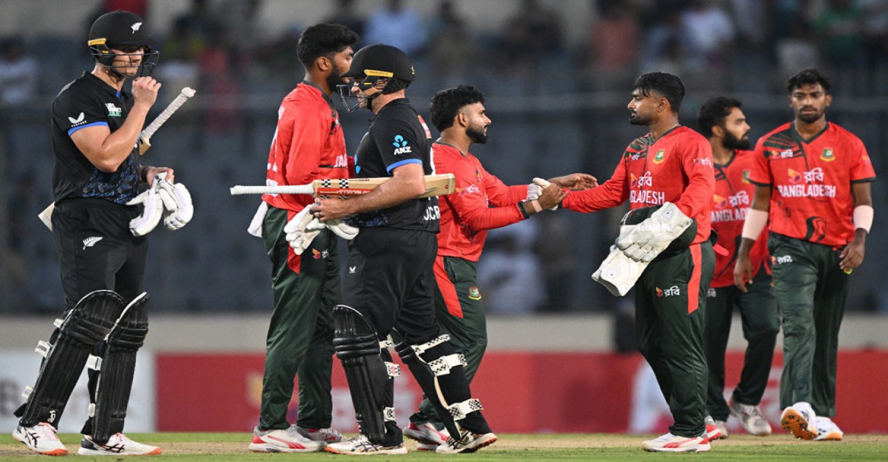 নিউজিল্যান্ডের কাছে পাত্তা পেল না বাংলাদেশ, সমতায় সিরিজ শেষ
