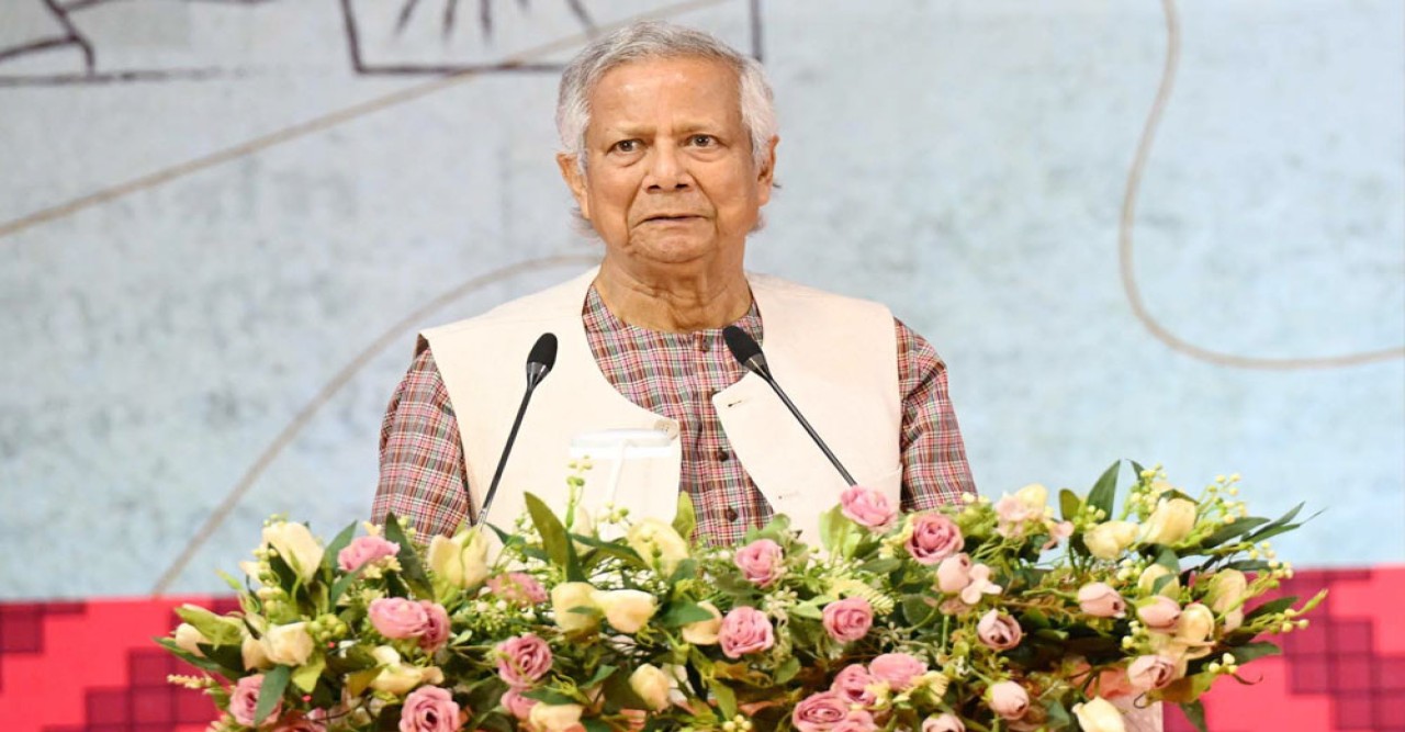 নিজের নয়, জনগণের ইচ্ছায় সরকারপ্রধানের দায়িত্ব নিয়েছি : প্রধান উপদেষ্টা