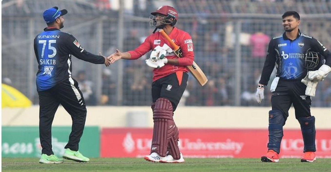তামিমের বরিশালের সঙ্গে পারল না সাকিবের রংপুর