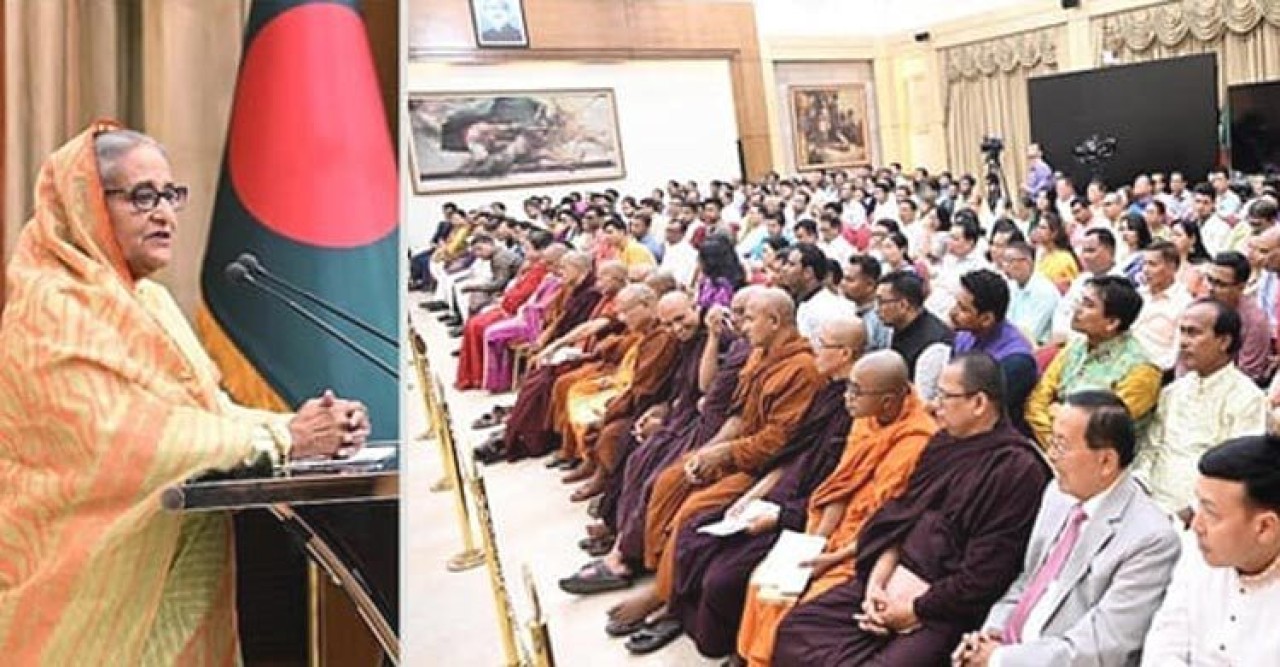 প্রধানমন্ত্রী বাংলাদেশ বিশ্বে ধর্মীয় সম্প্রীতির দৃষ্টান্ত স্থাপন করেছে