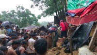 উখিয়ায় রোহিঙ্গা ক্যাম্পে পাহাড়ধসে নিহত বেড়ে ৮