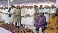 জাতীয় ঈদগাহে নামাজ আদায় করলেন রাষ্ট্রপতি ও প্রধানমন্ত্রী