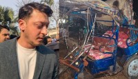 কক্সবাজার থেকে ফেরার পথে দুর্ঘটনার কবলে ওজিলের গাড়িবহর