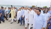 তিস্তা ব্যারেজ পরিদর্শন করলেন সরকারের তিন মন্ত্রী