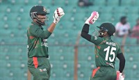 রিশাদের ঝড়ে সিরিজ জিতল বাংলাদেশ