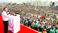 ঐতিহাসিক গণসংবর্ধনায় তারেক রহমান প্রিয় বাংলাদেশ গড়ার দৃঢ়প্রত্যয়