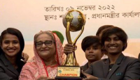 সাফজয়ী নারী দলকে প্রধানমন্ত্রীর সংবর্ধনা