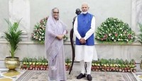 শেখ হাসিনা-মোদী বৈঠক দুই দেশের সম্পর্ক আগামীতে আরও দৃঢ় করার আশাবাদ